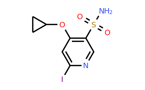 CAS 1243406-18-9 | 4-Cyclopropoxy-6-iodopyridine-3-sulfonamide