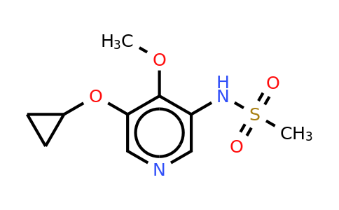 CAS 1243406-39-4 | N-(5-cyclopropoxy-4-methoxypyridin-3-YL)methanesulfonamide