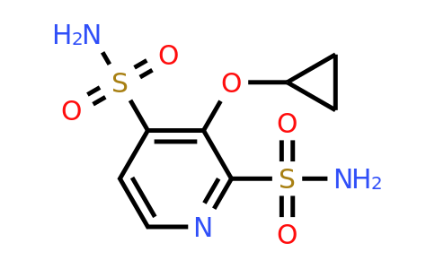 CAS 1243406-46-3 | 3-Cyclopropoxypyridine-2,4-disulfonamide