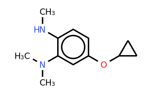CAS 1243406-51-0 | 4-Cyclopropoxy-N1,N2,N2-trimethylbenzene-1,2-diamine