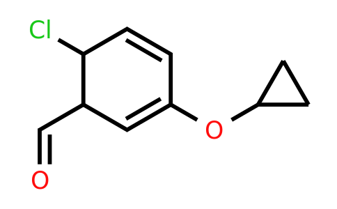 CAS 1243406-62-3 | 6-Chloro-3-cyclopropoxycyclohexa-2,4-diene-1-carbaldehyde