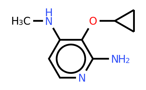 CAS 1243406-70-3 | 3-Cyclopropoxy-4-N-methylpyridine-2,4-diamine