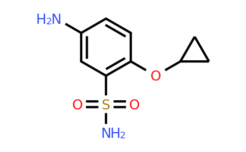CAS 1243406-77-0 | 5-Amino-2-cyclopropoxybenzenesulfonamide