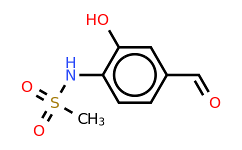 CAS 1243406-86-1 | N-(4-formyl-2-hydroxyphenyl)methanesulfonamide