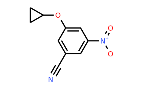 CAS 1243406-96-3 | 3-Cyclopropoxy-5-nitrobenzonitrile