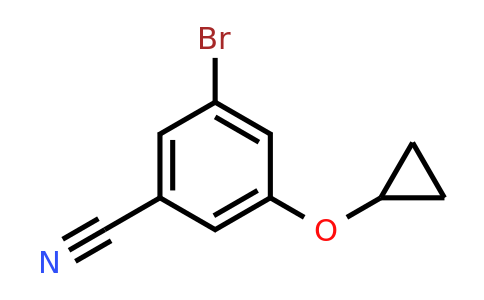 CAS 1243407-03-5 | 3-Bromo-5-cyclopropoxybenzonitrile
