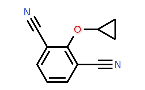 CAS 1243407-12-6 | 2-Cyclopropoxybenzene-1,3-dicarbonitrile
