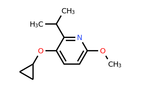 CAS 1243407-13-7 | 3-Cyclopropoxy-2-isopropyl-6-methoxypyridine