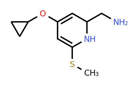 CAS 1243407-15-9 | (4-Cyclopropoxy-6-(methylthio)-1,2-dihydropyridin-2-YL)methanamine