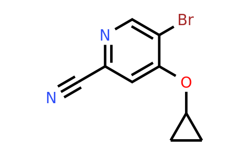 CAS 1243407-16-0 | 5-Bromo-4-cyclopropoxypicolinonitrile