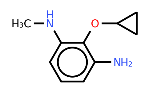 CAS 1243407-19-3 | 2-Cyclopropoxy-1-N-methylbenzene-1,3-diamine