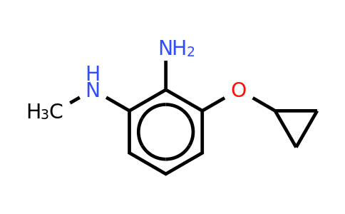 CAS 1243407-29-5 | 3-Cyclopropoxy-1-N-methylbenzene-1,2-diamine