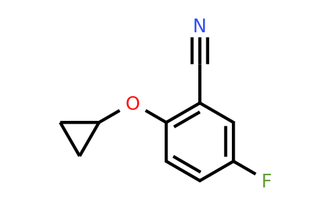 CAS 1243407-31-9 | 2-Cyclopropoxy-5-fluorobenzonitrile