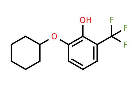 CAS 1243407-46-6 | 2-(Cyclohexyloxy)-6-(trifluoromethyl)phenol
