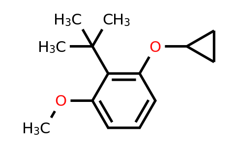CAS 1243407-53-5 | 2-Tert-butyl-1-cyclopropoxy-3-methoxybenzene