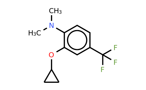 CAS 1243407-54-6 | 2-Cyclopropoxy-N,n-dimethyl-4-(trifluoromethyl)aniline