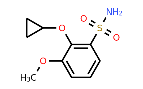 CAS 1243407-62-6 | 2-Cyclopropoxy-3-methoxybenzenesulfonamide
