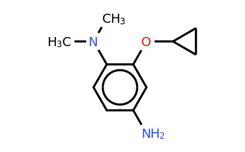 CAS 1243407-64-8 | 2-Cyclopropoxy-1-N,1-N-dimethylbenzene-1,4-diamine