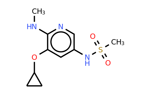 CAS 1243407-65-9 | N-(5-cyclopropoxy-6-(methylamino)pyridin-3-YL)methanesulfonamide