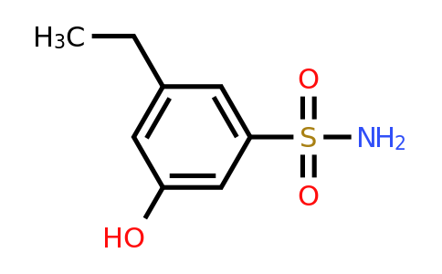 CAS 1243407-66-0 | 3-Ethyl-5-hydroxybenzene-1-sulfonamide