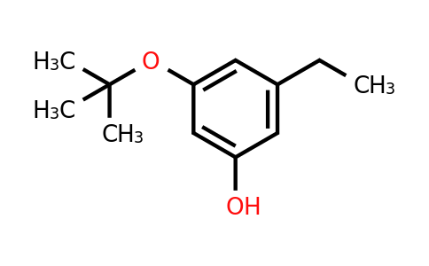 CAS 1243407-74-0 | 3-(Tert-butoxy)-5-ethylphenol