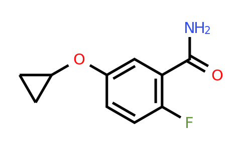 CAS 1243407-77-3 | 5-Cyclopropoxy-2-fluorobenzamide
