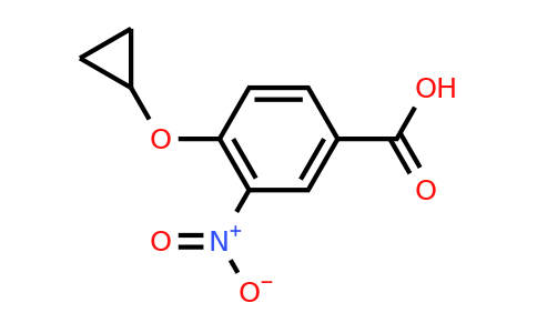 CAS 1243407-85-3 | 4-Cyclopropoxy-3-nitrobenzoic acid