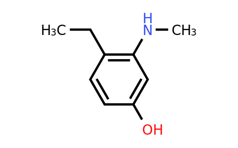 CAS 1243407-88-6 | 4-Ethyl-3-(methylamino)phenol
