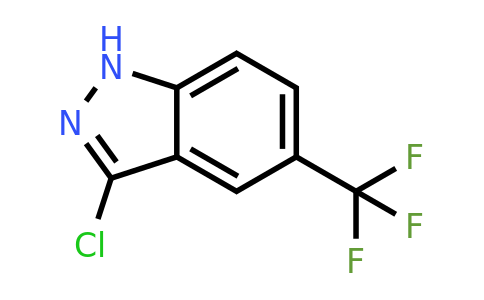 CAS 1243407-89-7 | 3-Chloro-5-(trifluoromethyl)-1H-indazole