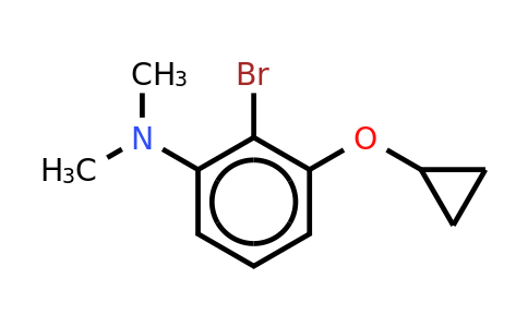 CAS 1243408-03-8 | 2-Bromo-3-cyclopropoxy-N,n-dimethylaniline