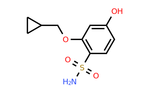 CAS 1243408-11-8 | 2-(Cyclopropylmethoxy)-4-hydroxybenzenesulfonamide
