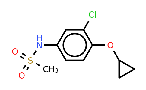 CAS 1243408-17-4 | N-(3-chloro-4-cyclopropoxyphenyl)methanesulfonamide