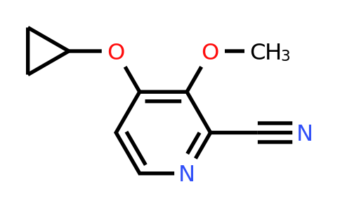 CAS 1243408-18-5 | 4-Cyclopropoxy-3-methoxypicolinonitrile