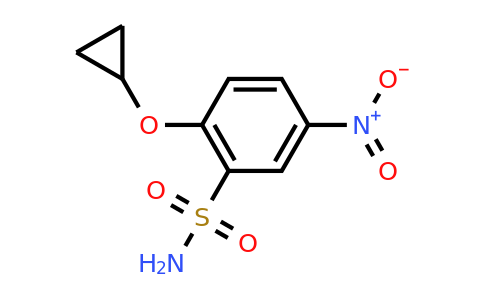 CAS 1243408-23-2 | 2-Cyclopropoxy-5-nitrobenzenesulfonamide