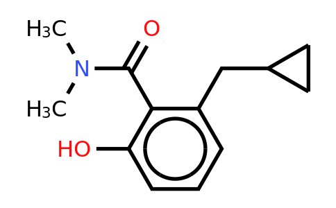 CAS 1243408-35-6 | 2-(Cyclopropylmethyl)-6-hydroxy-N,n-dimethylbenzamide
