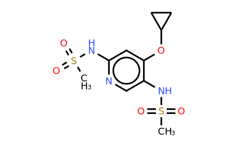 CAS 1243408-38-9 | N,N'-(4-cyclopropoxypyridine-2,5-diyl)dimethanesulfonamide