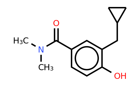 CAS 1243408-47-0 | 3-(Cyclopropylmethyl)-4-hydroxy-N,n-dimethylbenzamide