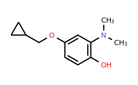 CAS 1243408-60-7 | 4-(Cyclopropylmethoxy)-2-(dimethylamino)phenol