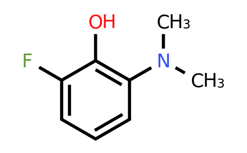 CAS 1243408-66-3 | 2-(Dimethylamino)-6-fluorophenol