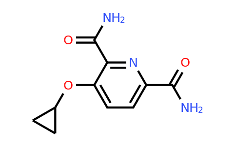 CAS 1243408-72-1 | 3-Cyclopropoxypyridine-2,6-dicarboxamide