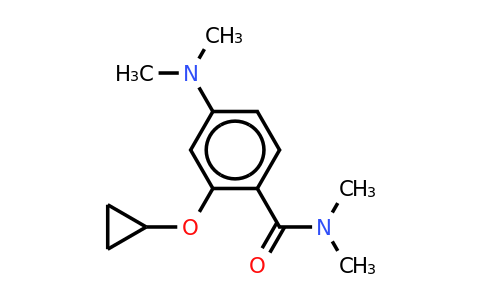CAS 1243408-73-2 | 2-Cyclopropoxy-4-(dimethylamino)-N,n-dimethylbenzamide