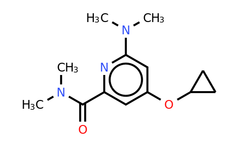 CAS 1243408-78-7 | 4-Cyclopropoxy-6-(dimethylamino)-N,n-dimethylpicolinamide