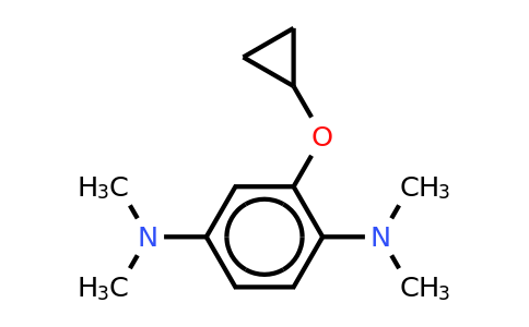 CAS 1243408-87-8 | 2-Cyclopropoxy-N1,N1,N4,N4-tetramethylbenzene-1,4-diamine