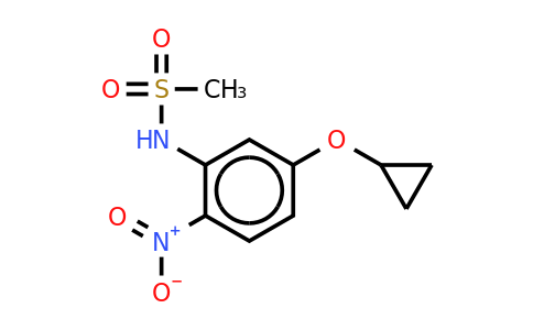 CAS 1243408-90-3 | N-(5-cyclopropoxy-2-nitrophenyl)methanesulfonamide