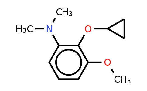 CAS 1243408-93-6 | 2-Cyclopropoxy-3-methoxy-N,n-dimethylaniline