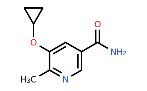 CAS 1243408-96-9 | 5-Cyclopropoxy-6-methylnicotinamide