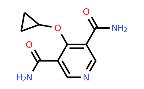 CAS 1243409-01-9 | 4-Cyclopropoxypyridine-3,5-dicarboxamide