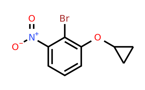 CAS 1243409-02-0 | 2-Bromo-1-cyclopropoxy-3-nitrobenzene