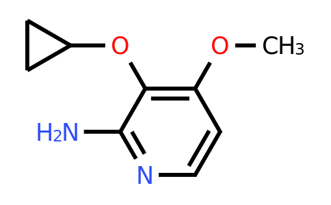 CAS 1243409-04-2 | 3-Cyclopropoxy-4-methoxypyridin-2-amine