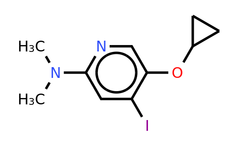 CAS 1243409-06-4 | 5-Cyclopropoxy-4-iodo-N,n-dimethylpyridin-2-amine